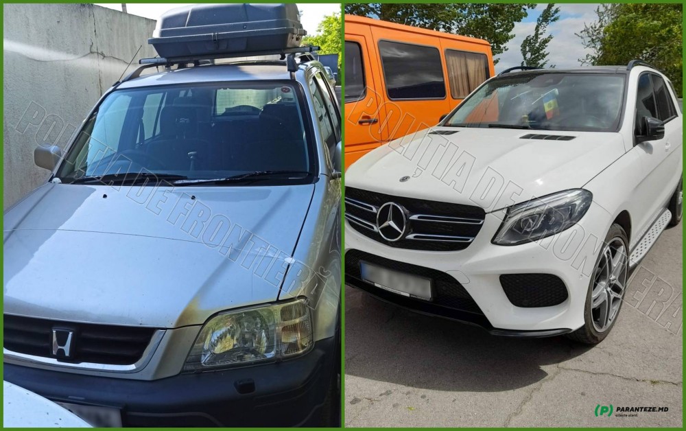 FOTO // Autoturisme căutate de Interpol, depistate la frontiera de vest